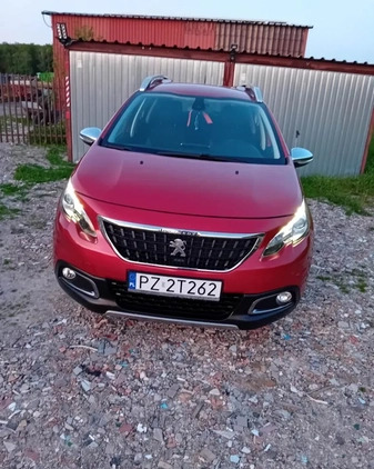 Peugeot 2008 cena 41500 przebieg: 108000, rok produkcji 2018 z Kórnik małe 92